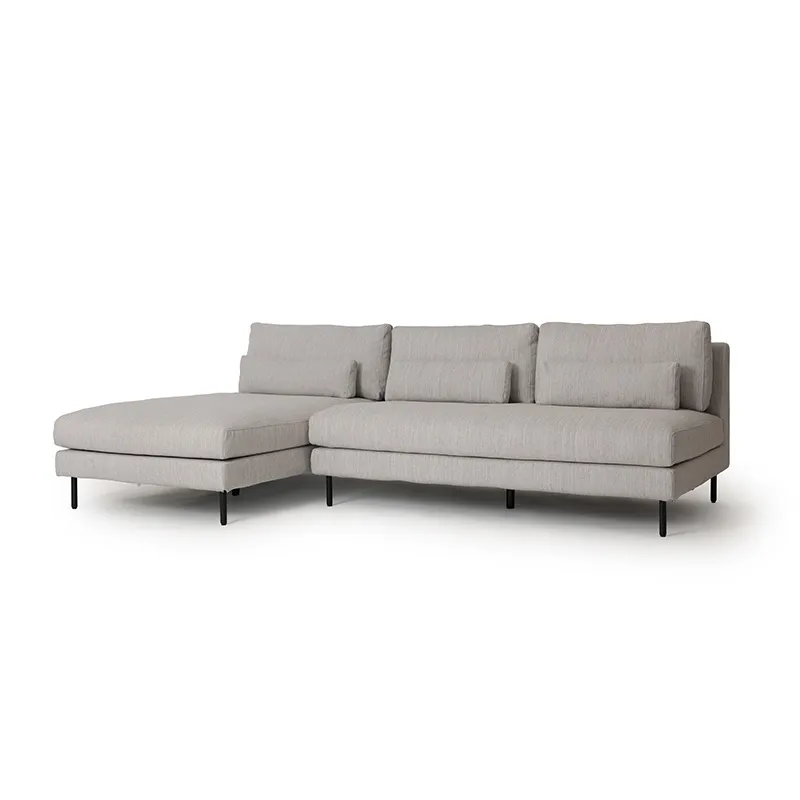 2人掛けソファーのシンプルデザインなローソファー「Libero(リベロ)」のカウチソファー